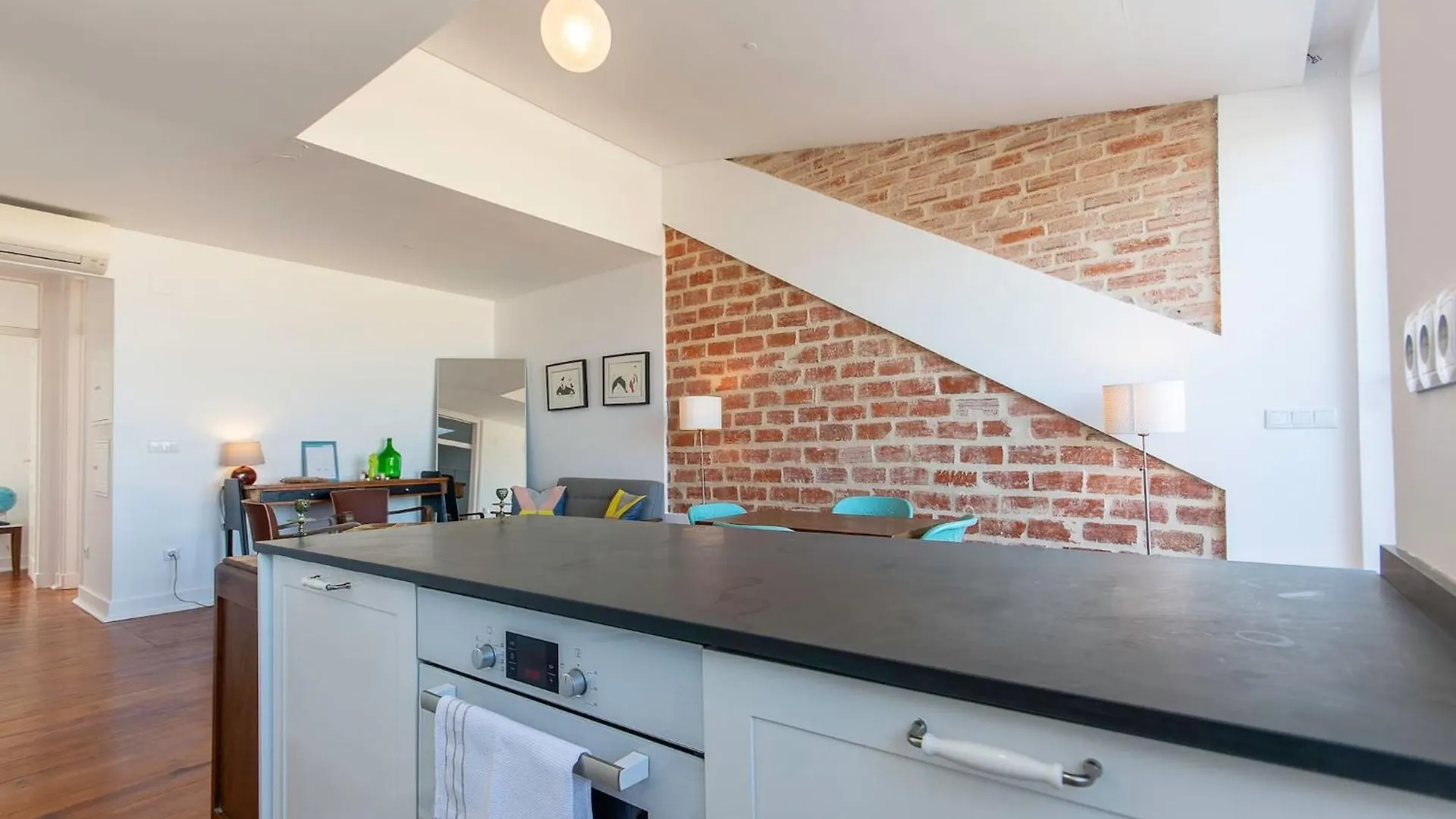 Apartment Amidst The Rooftops Of Lisbon Portugal
