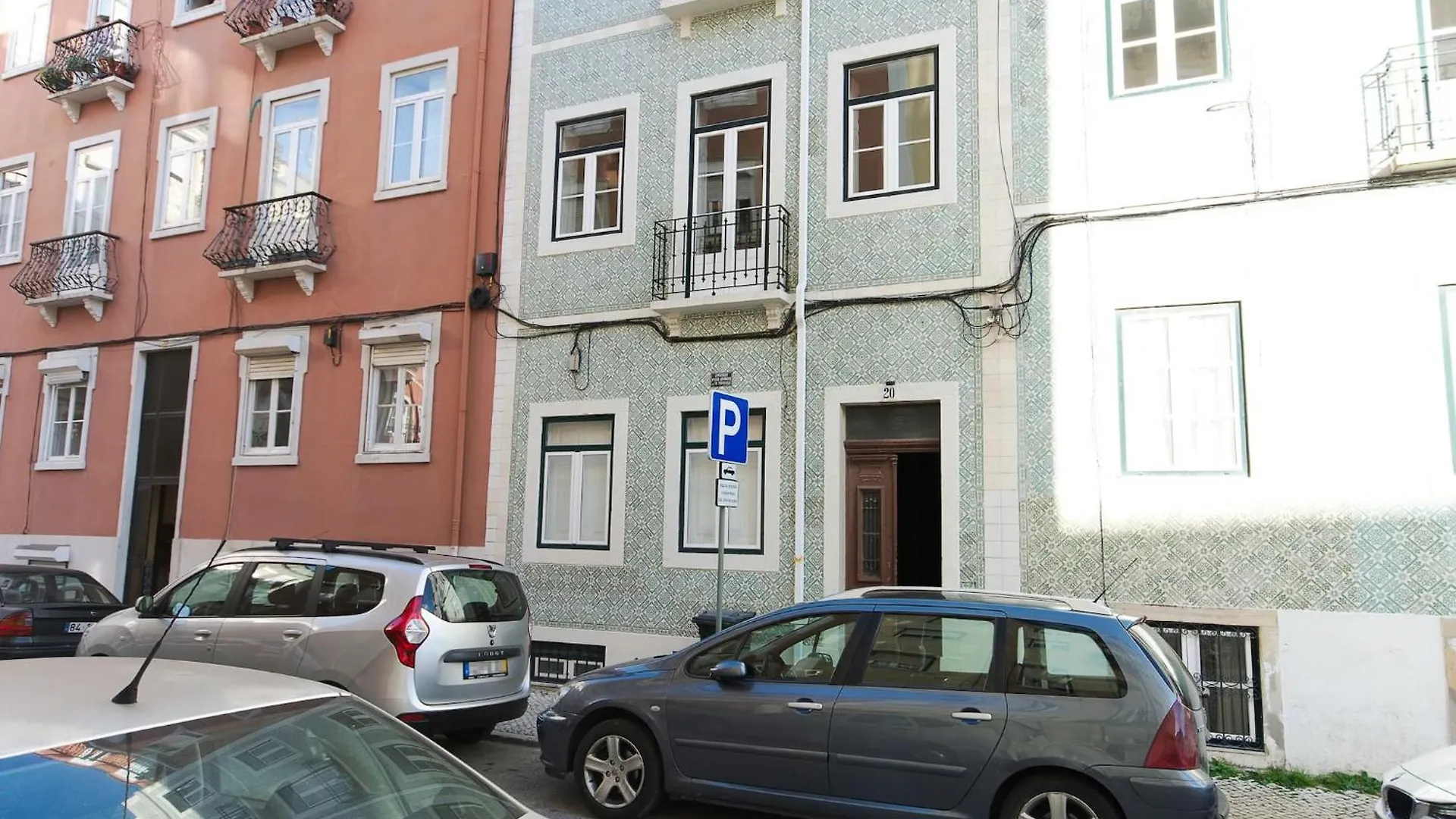 Amidst The Rooftops Of Lisbon Portugal